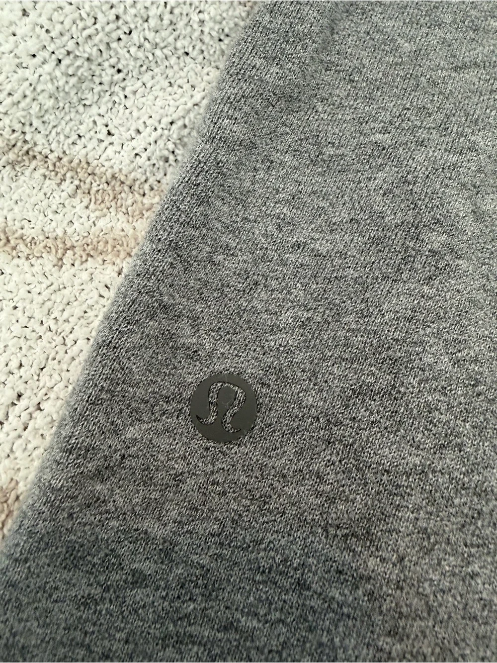 Lululemon Scuba Mid-Rise Oversized Jogger Heathered Medium Grey XXS